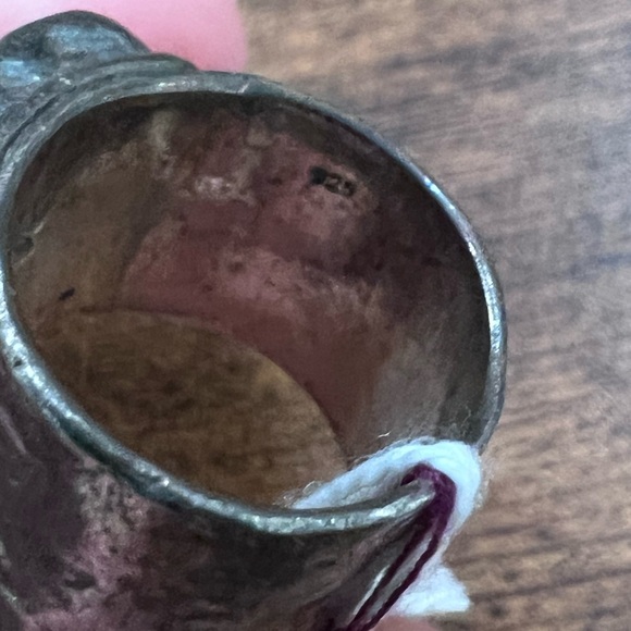 Silpada Smokey Topaz Hammered Ring size 7 - Picture 8 of 8